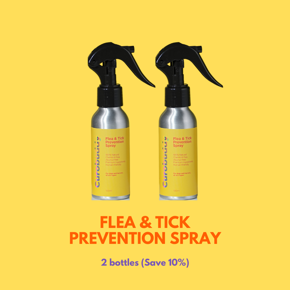 Flea & Tick Prevention Spray (100ml) Curobuddy