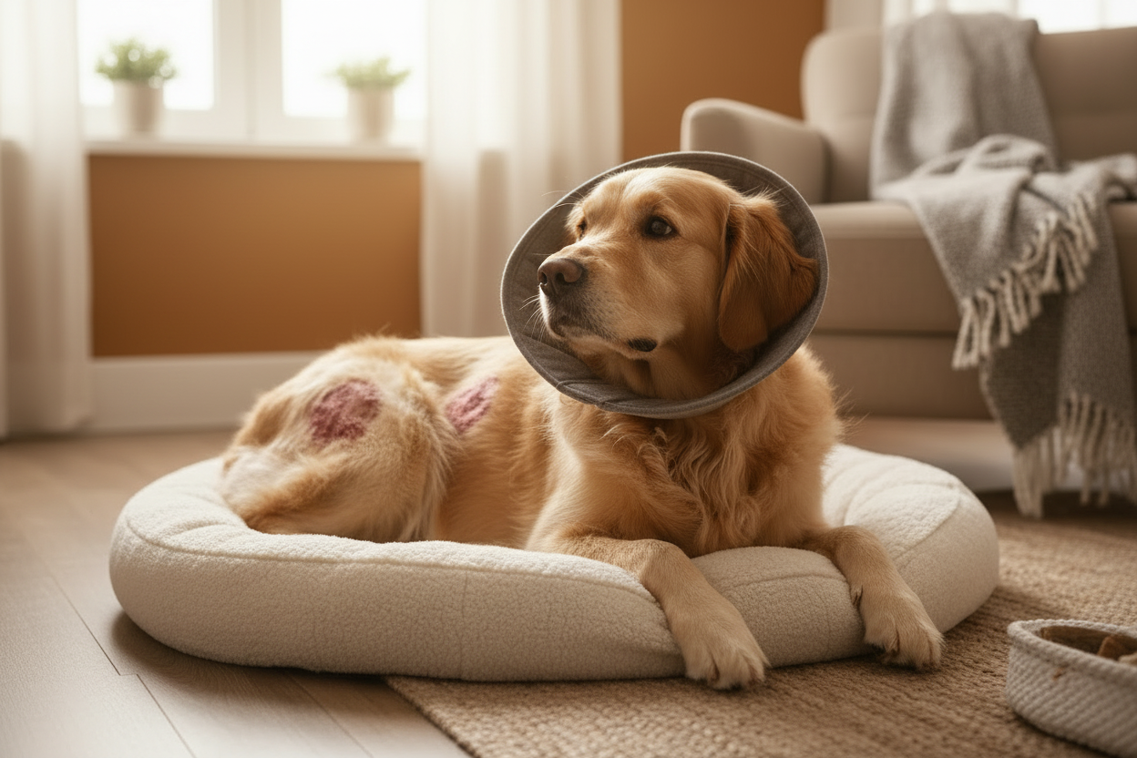 How to Treat Dog Hot Spots Naturally at Home